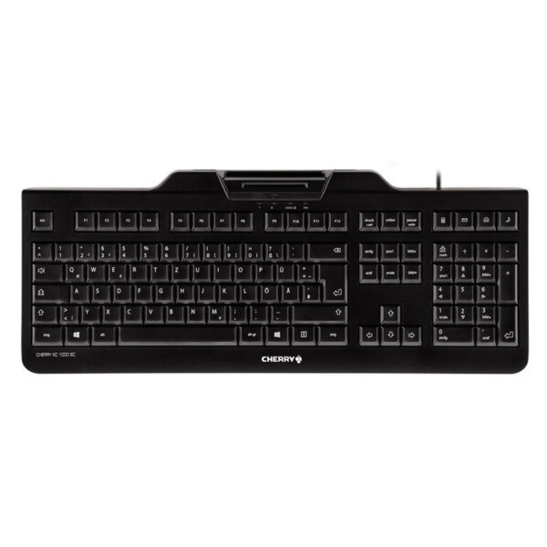 Cherry KC 1000 SC Teclado + Lector Chip Integrado DNIe Usado **Sin embalaje original**