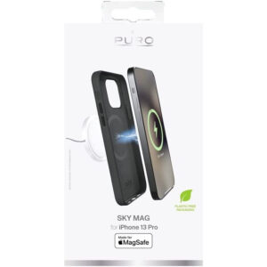 Funda PURO SKY MAG compatible para Apple iPhone 13 Pro negro