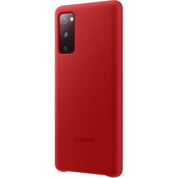 Funda original Samsung de silicona para Samsung Galaxy S20 FE roja - Imagen 2