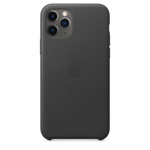 Funda original Apple de piel para Apple iPhone 11 Pro Negro