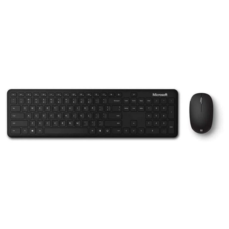 Teclado + Ratón Microsoft Bluetooth Desktop for Business Inalámbricos Negros