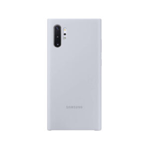 Funda original Samsung de silicona para Samsung Galaxy Note 10+ gris