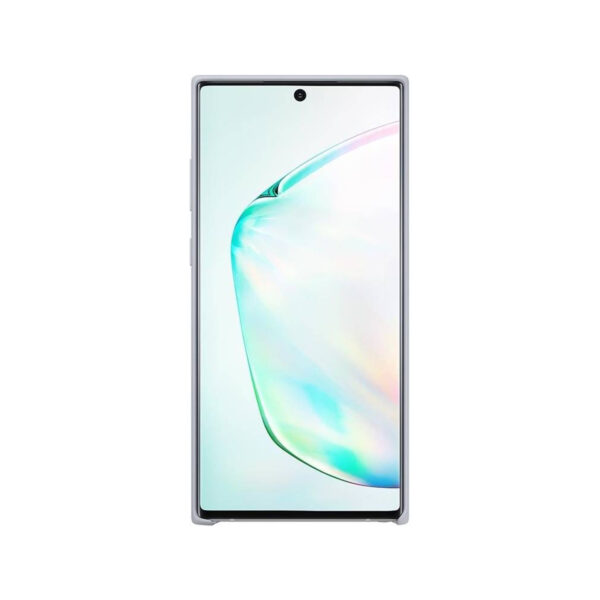 Funda original Samsung de silicona para Samsung Galaxy Note 10+ gris - Imagen 2