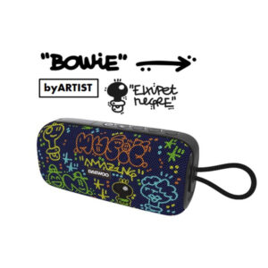 Daewoo Altavoz Bluetooth 16W IPX5 Diseño By Artist BOWIE (NUEVO)
