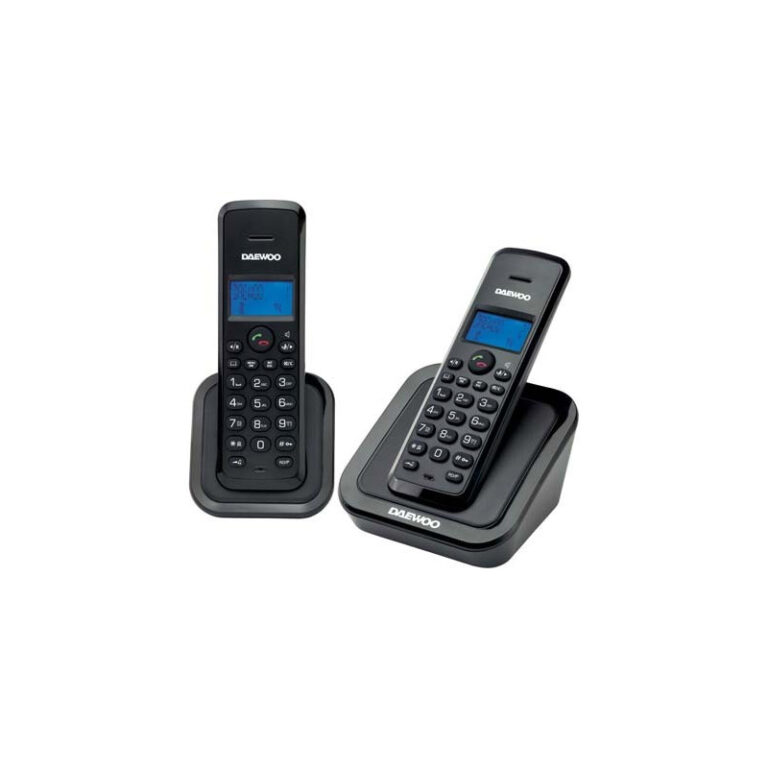 Teléfono Dect DUO Daewoo DTD-1100 Negro (NUEVO)
