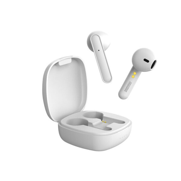 Auriculares Daewoo Bluetooth Pixie blancos (NUEVO) - Imagen 2