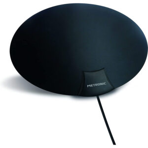 Antena Interior TV Metronic 416962 para Canales TDT Ultrafina 1080P 4K UHD