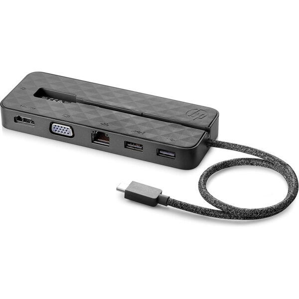 Mini Dock HP USB-C  Negro Usado **Sin embalaje original**