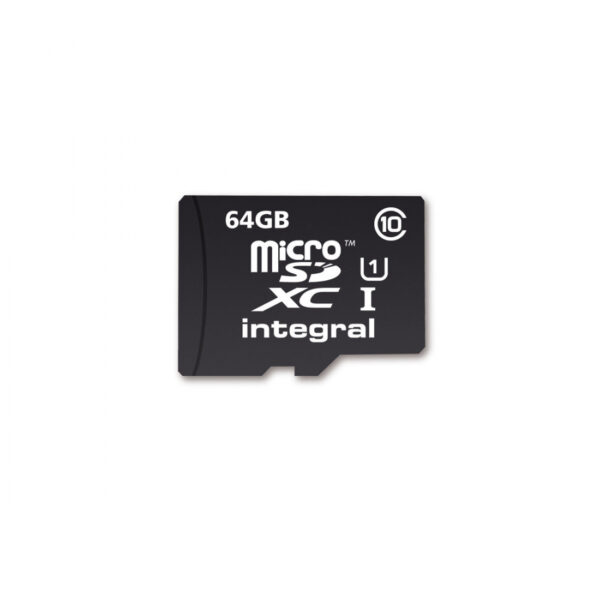 Tarjeta memoria Integral Memory microSD XC 64GB clase 10