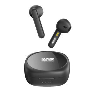 Auriculares Daewoo Bluetooth Pixie negros (NUEVO)