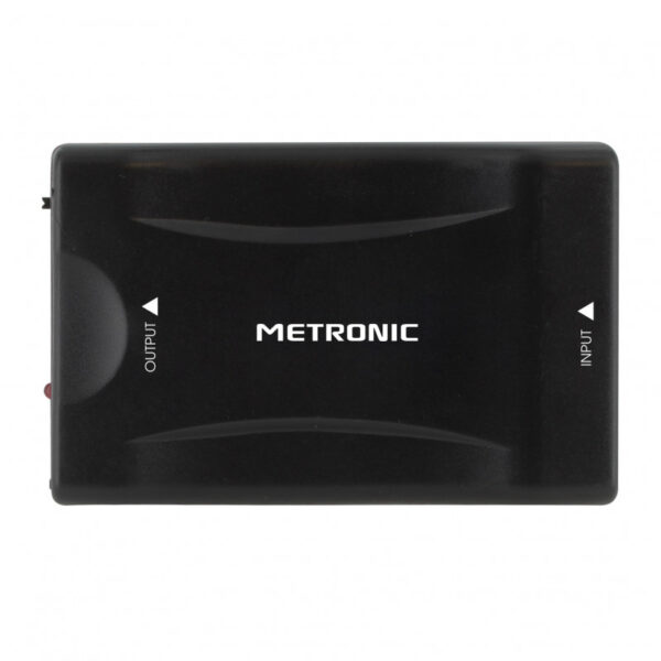 Convertidor video Metronic Euroconector a HDMI Negro **Embalaje dañado** - Imagen 3
