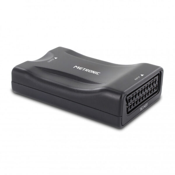 Convertidor video Metronic Euroconector a HDMI Negro **Embalaje dañado**