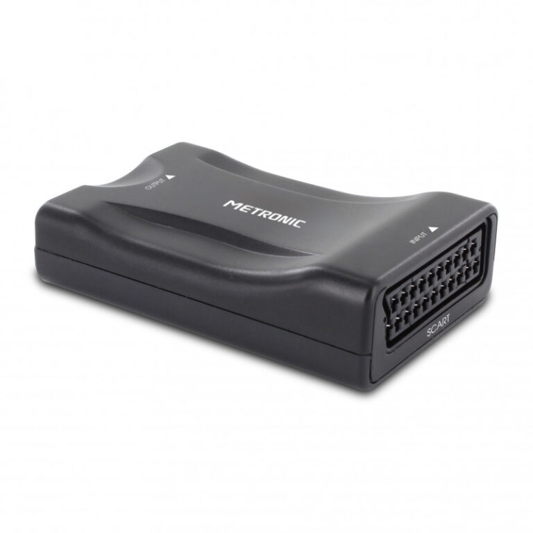 Convertidor video Metronic Euroconector a HDMI Negro (NUEVO)