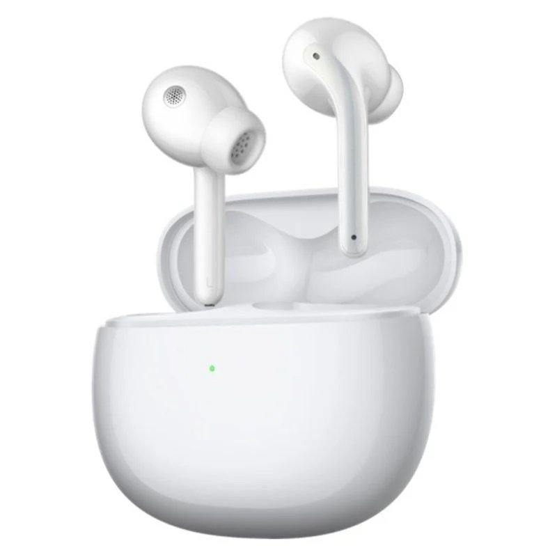 Auricular Bluetooth Noise Cancelling Xiaomi Buds 3 Gloss Usado **Falla auricular derecho. Para usar solo izquierdo o recambios.**