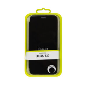 Funda Muvit Folio con Funcion Soporte y Tarjetero para Samsung Galaxy S10