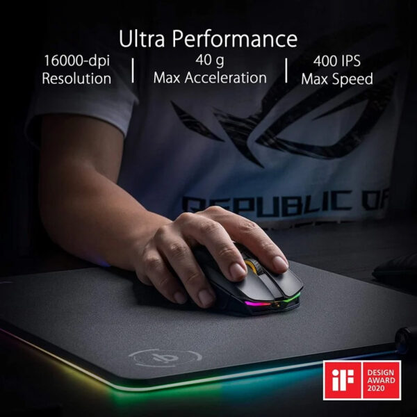 Ratón Gaming Asus  ROG Chakram Ratón Gaming Inalámbrico RGB 16000DPI *Faltan..* - Imagen 6