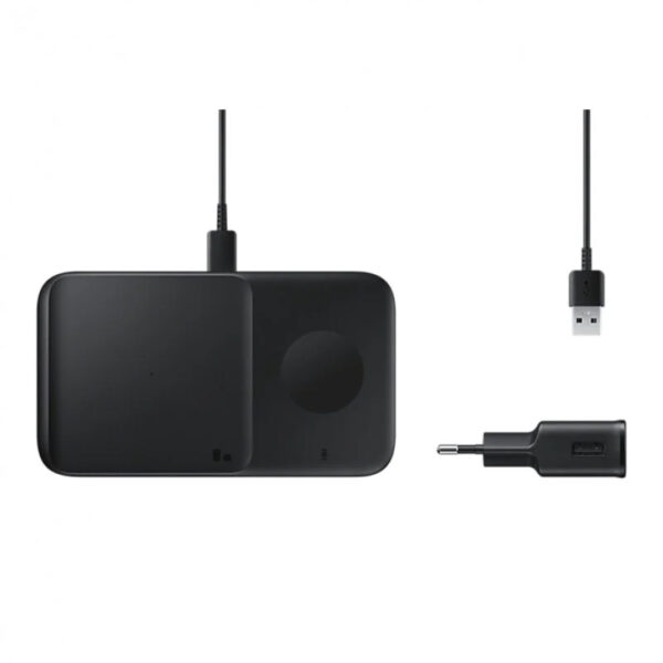 Cargador Inalámbrico Samsung Wireless Charger Duo Negro Usado - Imagen 5