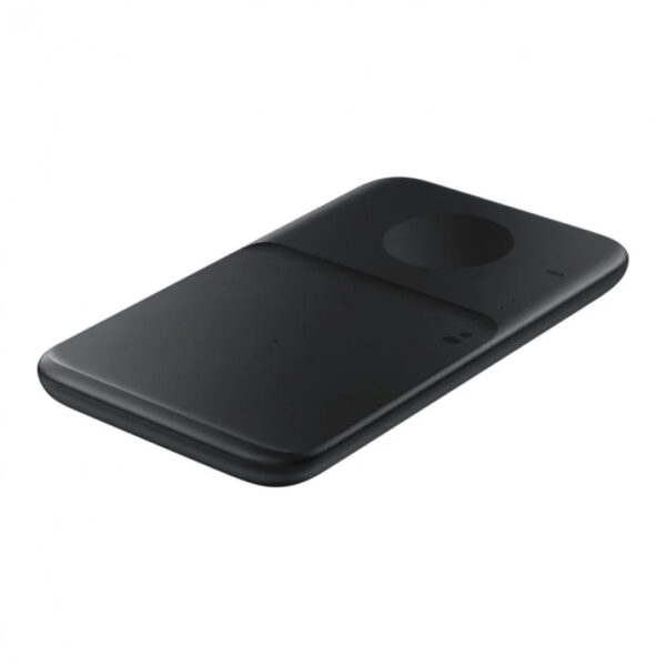 Cargador Inalámbrico Samsung Wireless Charger Duo Negro Usado - Imagen 2