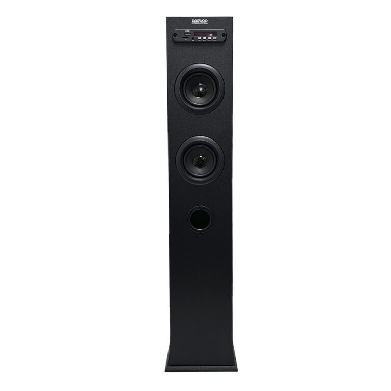 Torre de Sonido Daewoo DSK-510. Bluetooth Potencia de Salida 30 W,radio FM negro