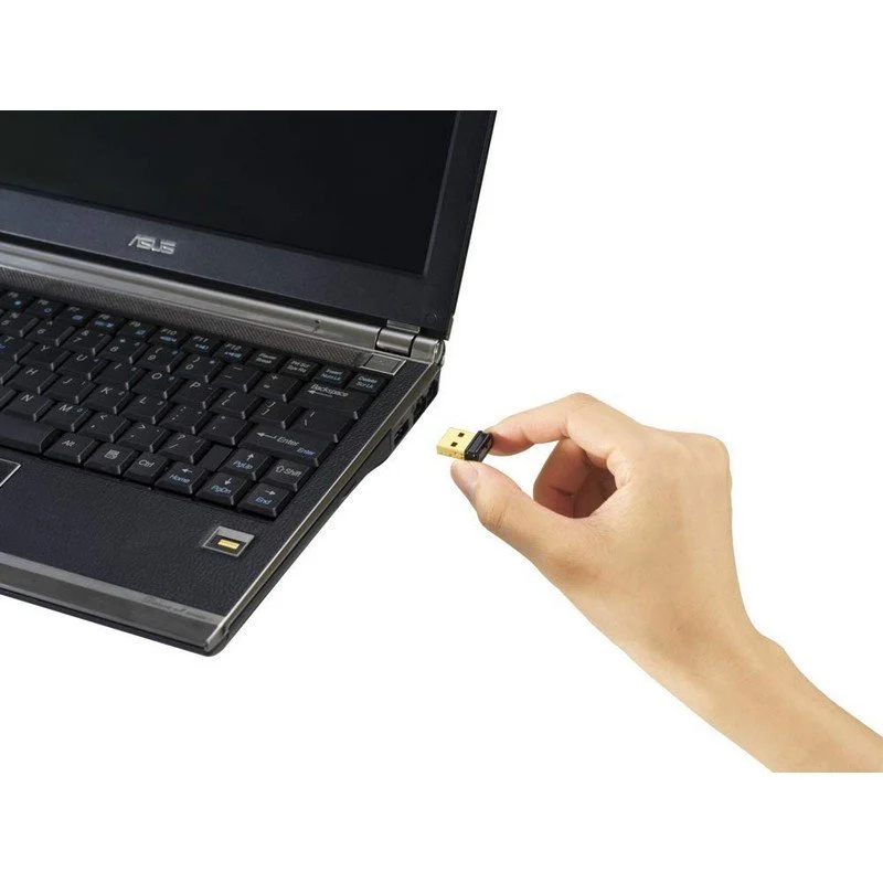 Adaptador Nano WiFi Asus USB-N10 N150 WLAN 150 Mbit/s - Imagen 2