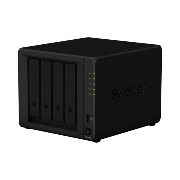 Servidor NAS Synology DiskStation DS420+ 4 Bahias Negro - Imagen 2