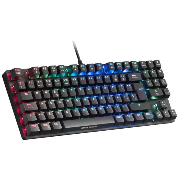 Mars Gaming MKREVOPRO Teclado Mecánico Gaming RGB Switch Azul en español (ñ) - Imagen 2