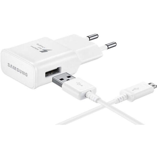 Samsung cargador de pared 15W carga rapida Micro USB