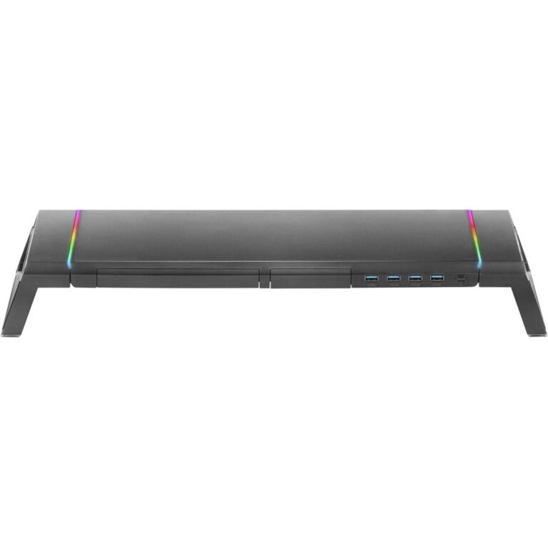 Soporte Monitor Mars Gaming MGS RGB Longitud Ajustable Soportes Extra USB 3.0