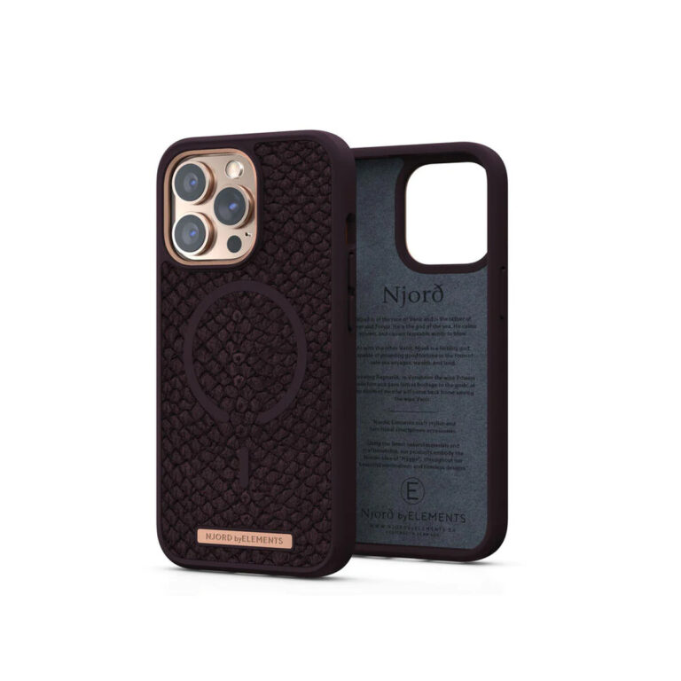 Funda Njord MagSafe para Apple iPhone 13 Pro - Violeta