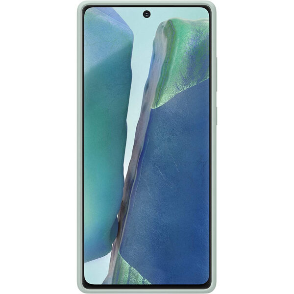Funda original Samsung de silicona para Samsung Galaxy Note 20 verde (NUEVO) - Imagen 2