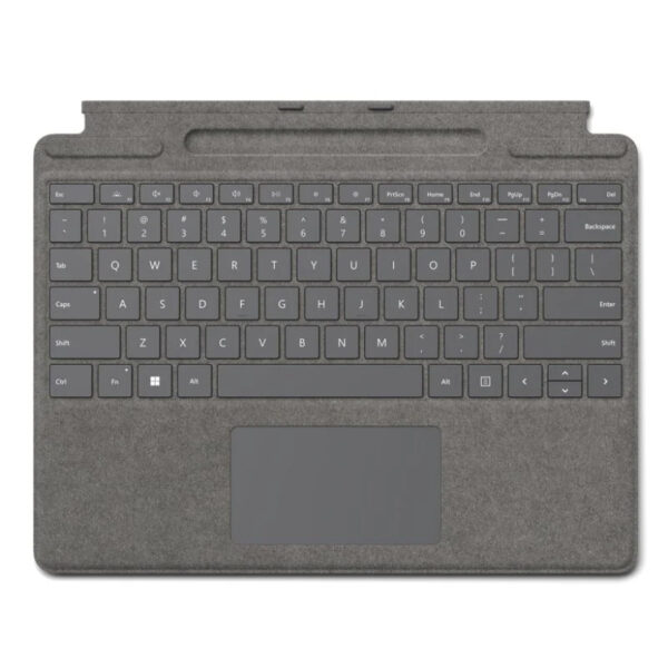 Teclado con Soporte Platino Microsoft Signature para Surface Pro 8/Pro X Usado
