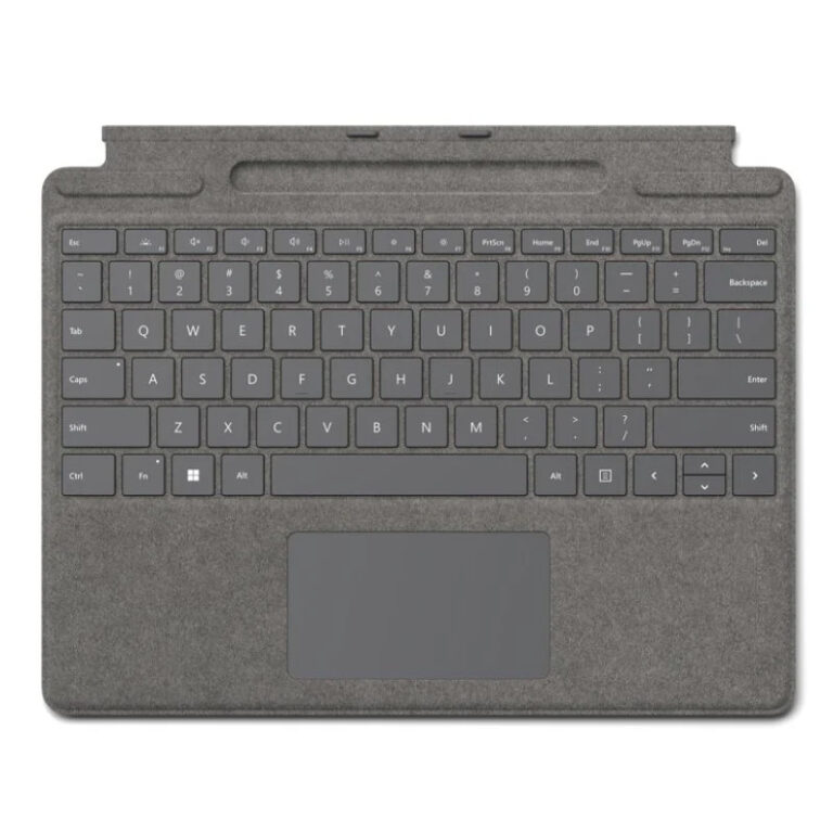 Teclado con Soporte Platino Microsoft Signature para Surface Pro 8/Pro X Usado