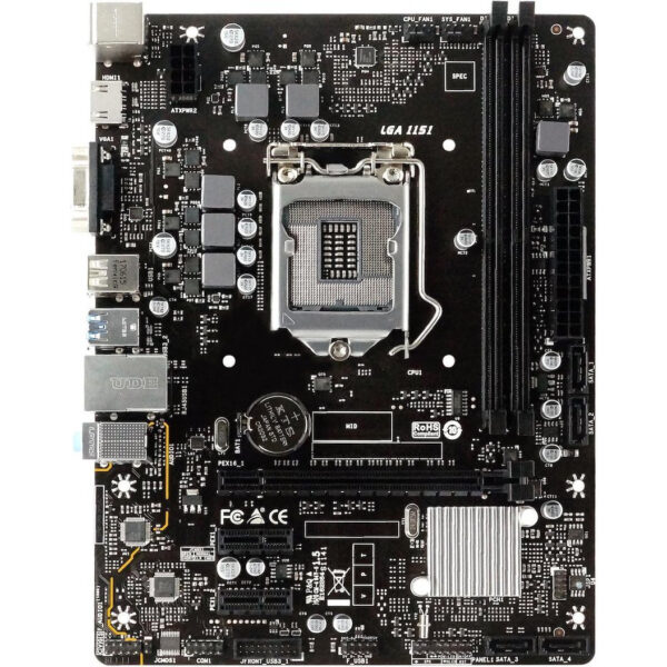 Placa Base Biostar H310MHP LGA 1151 (Zócalo H4) micro ATX Usada - Imagen 2