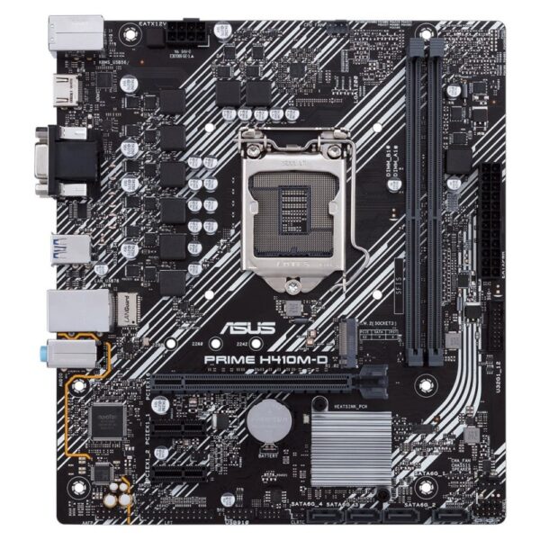 Placa Base ASUS PRIME H410M-D Usada **Sin embalaje original** - Imagen 2