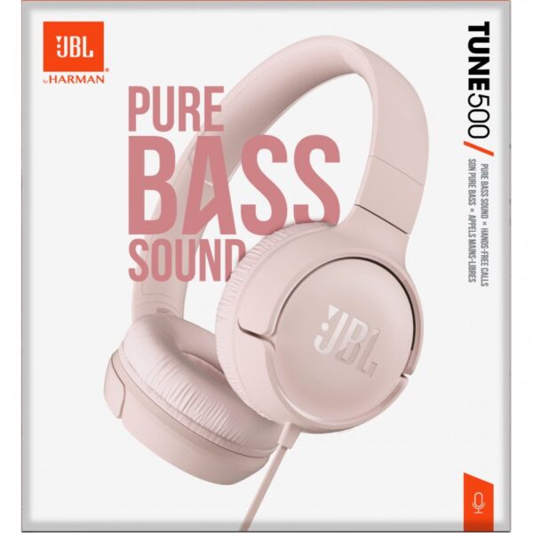 Auriculares Bluetooth JBL 500 Auriculares con Micrófono Rosa *Emb.dañado* - Imagen 6