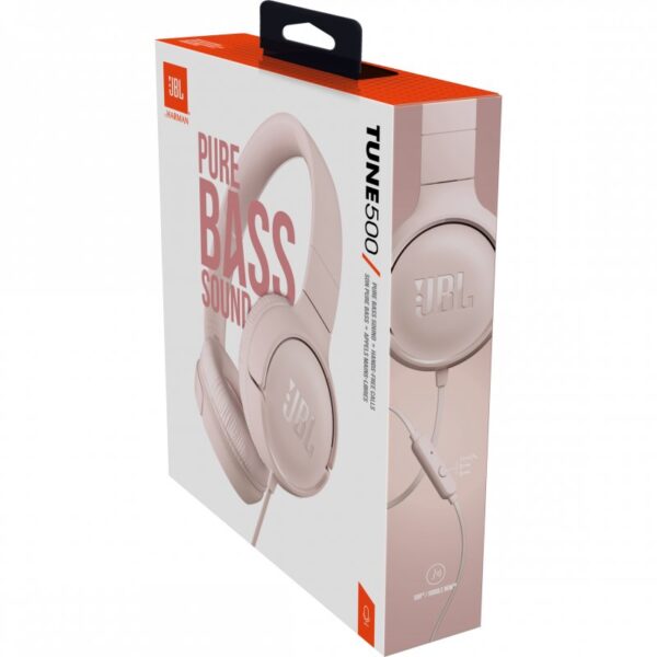 Auriculares Bluetooth JBL 500 Auriculares con Micrófono Rosa *Emb.dañado* - Imagen 7