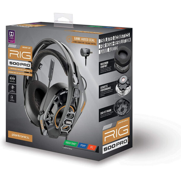 Auriculares Plantronics RIG 500 PRO HC DOLBY ATMOS para PS4/PS5 y XBox One - Imagen 4