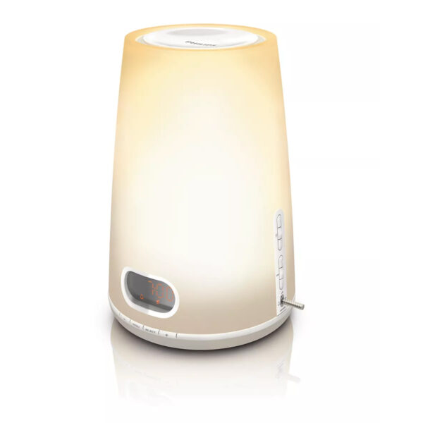 Lámpara radiodespertador FPhilips HF3470/01 Wake-up Light Usado