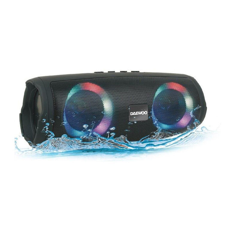 Altavoz portátil Bluetooth Daewoo Iggy negra 10W