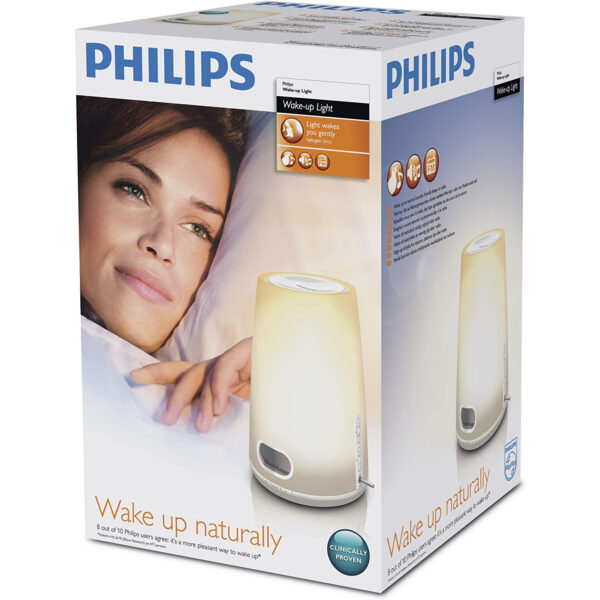 Lámpara radiodespertador FPhilips HF3470/01 Wake-up Light Usado - Imagen 4