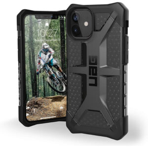 Funda Urban Armor Gear Plasma para  Apple iPhone 12 Mini gris transparente
