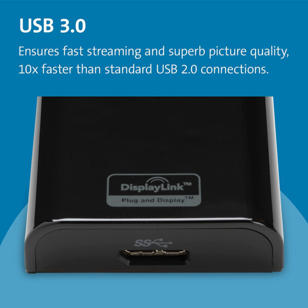 Kensington K33974EU - Adaptador Universal Multimonitor con USB 3.0 y DVI - Imagen 4
