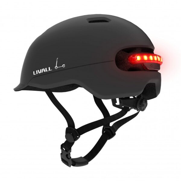 Casco inteligente para viajeros urbanos LIVALL C20 negro **Embalaje dañado, producto nuevo** - Imagen 2