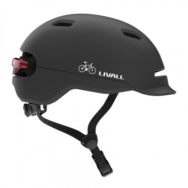 Casco inteligente para viajeros urbanos LIVALL C20 negro **Embalaje dañado, producto nuevo**