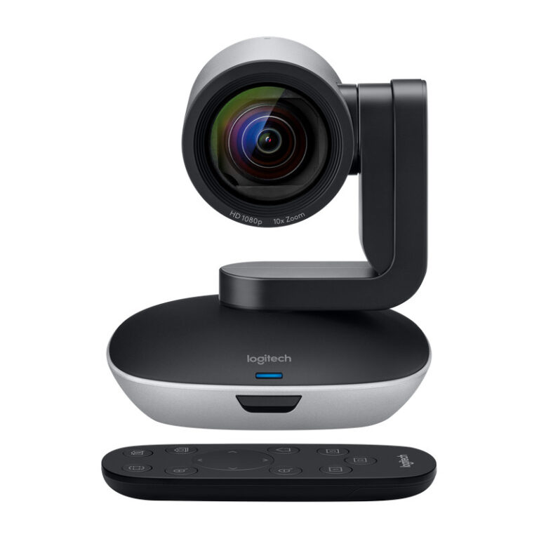Cámara Web Profesional FullHD Conferencia Logitech PTZ Pro 2 Usada *Falla motor*
