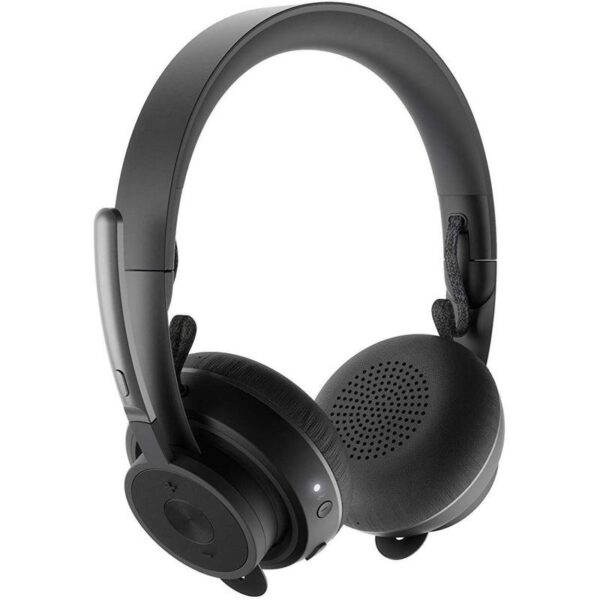 Auriculares Bluetooth Logitech Zone Wireless MS Teams Negros Usados *Falla micro - Imagen 2