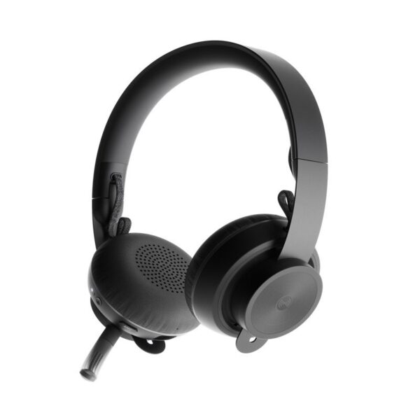 Auriculares Bluetooth Logitech Zone Wireless MS Teams Negros Usados *Falla micro - Imagen 3