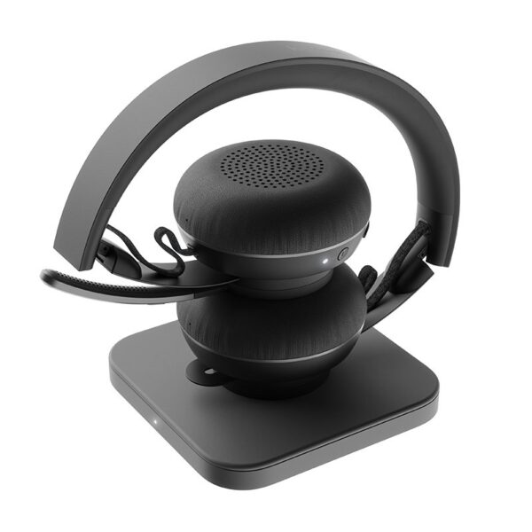 Auriculares Bluetooth Logitech Zone Wireless MS Teams Negros Usados *Falla micro - Imagen 5