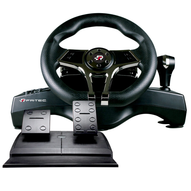 Volante y Pedales FR-TEC Hurricane Wheel MKII para PC/PS4/PS3/N.Switch (NUEVO)