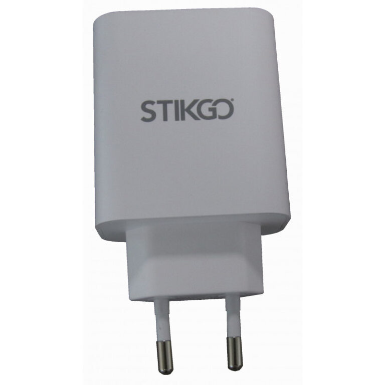 Cargador de Pared universal StikGo STIK00736 tipo C + QC3.0